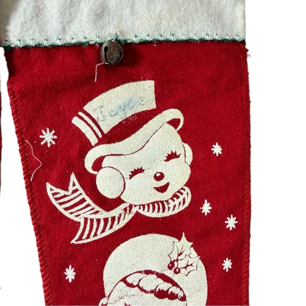 Vintage Christmas Stockings Set‎ of Two